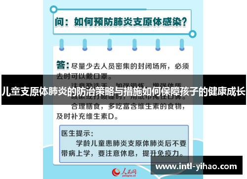 儿童支原体肺炎的防治策略与措施如何保障孩子的健康成长